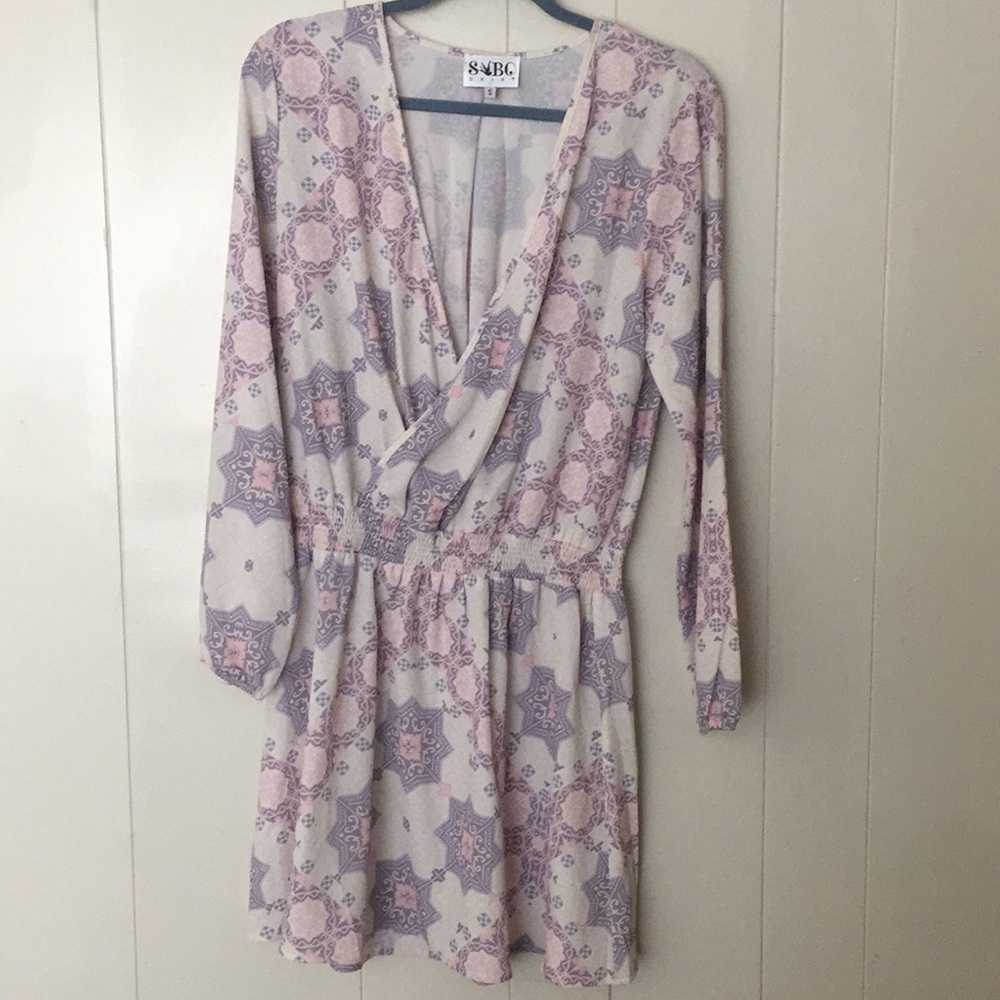 Super cute pink n purple dress